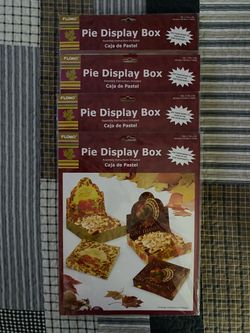 Flomo Pie Display Boxes – Set of 4