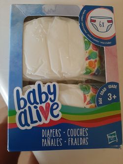 Baby alive diapers