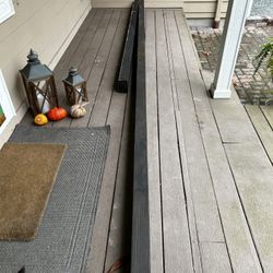 Two 6x4 Inch Pine Beams