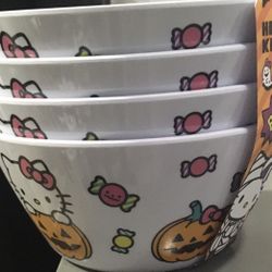 Hello Kitty Halloween Bowls $25