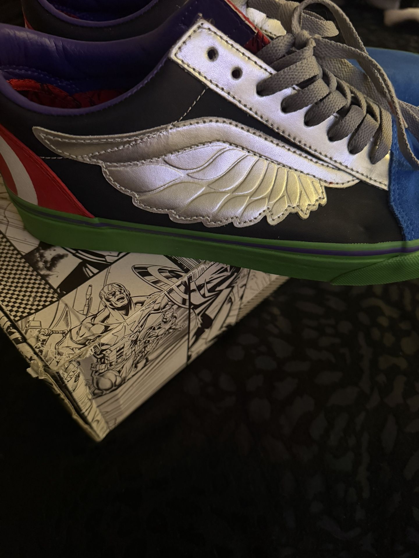 Captain America Vans