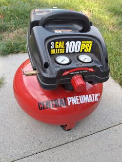 Air Compressor 3 Gallons no hose