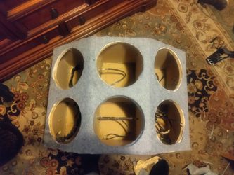 6- 10" subwoofers box pre wired