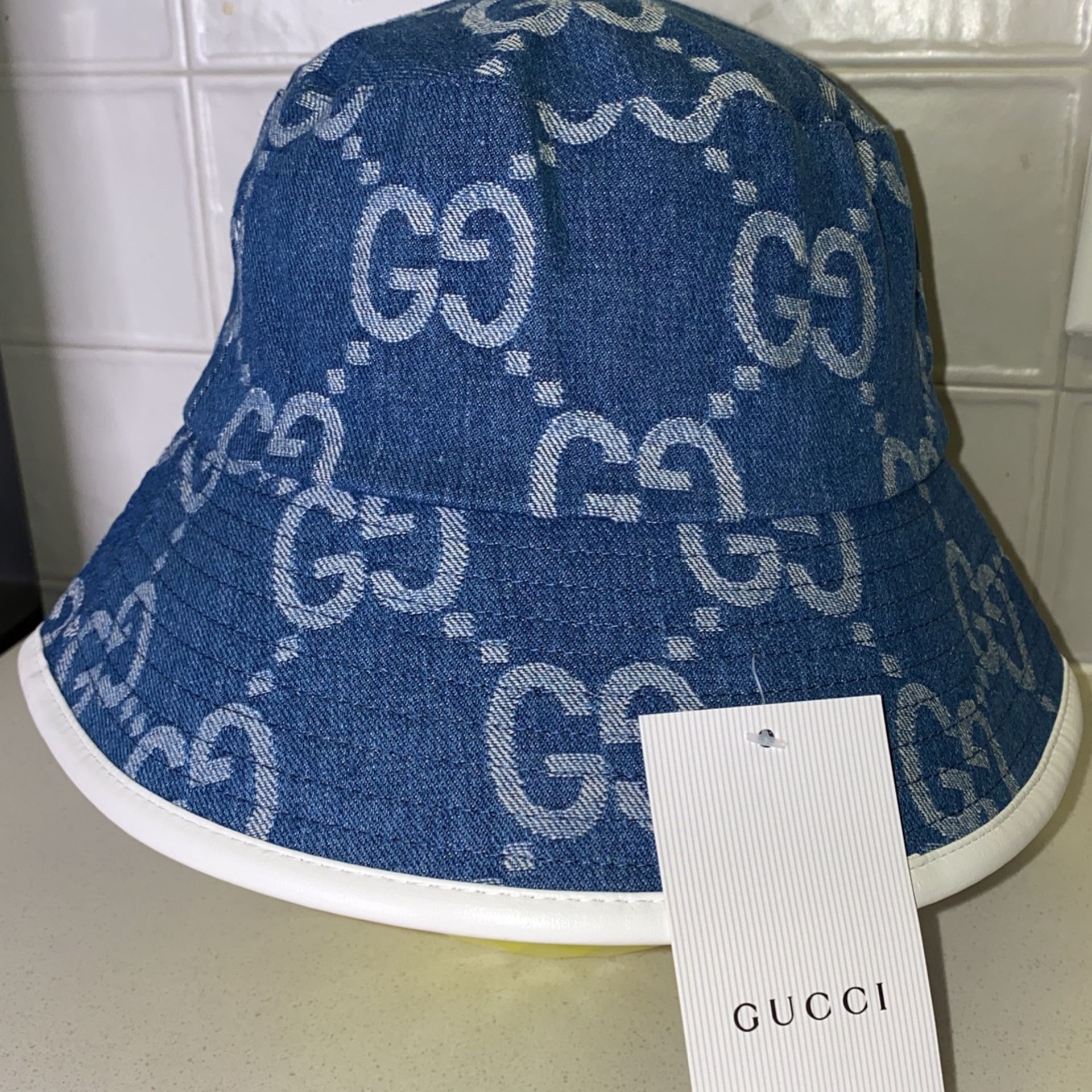 Beautiful Denim Gg Fashion Hat Gucci