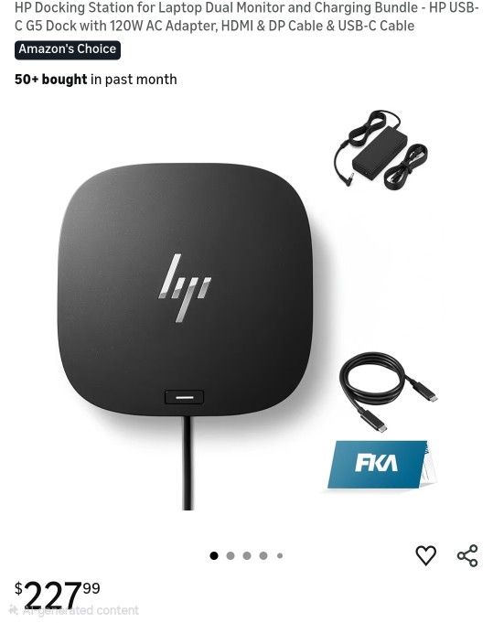 HP Docking Station G5