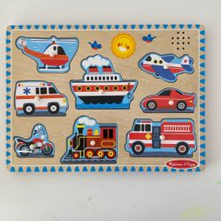 Melissa & Doug Transportation Puzzle 