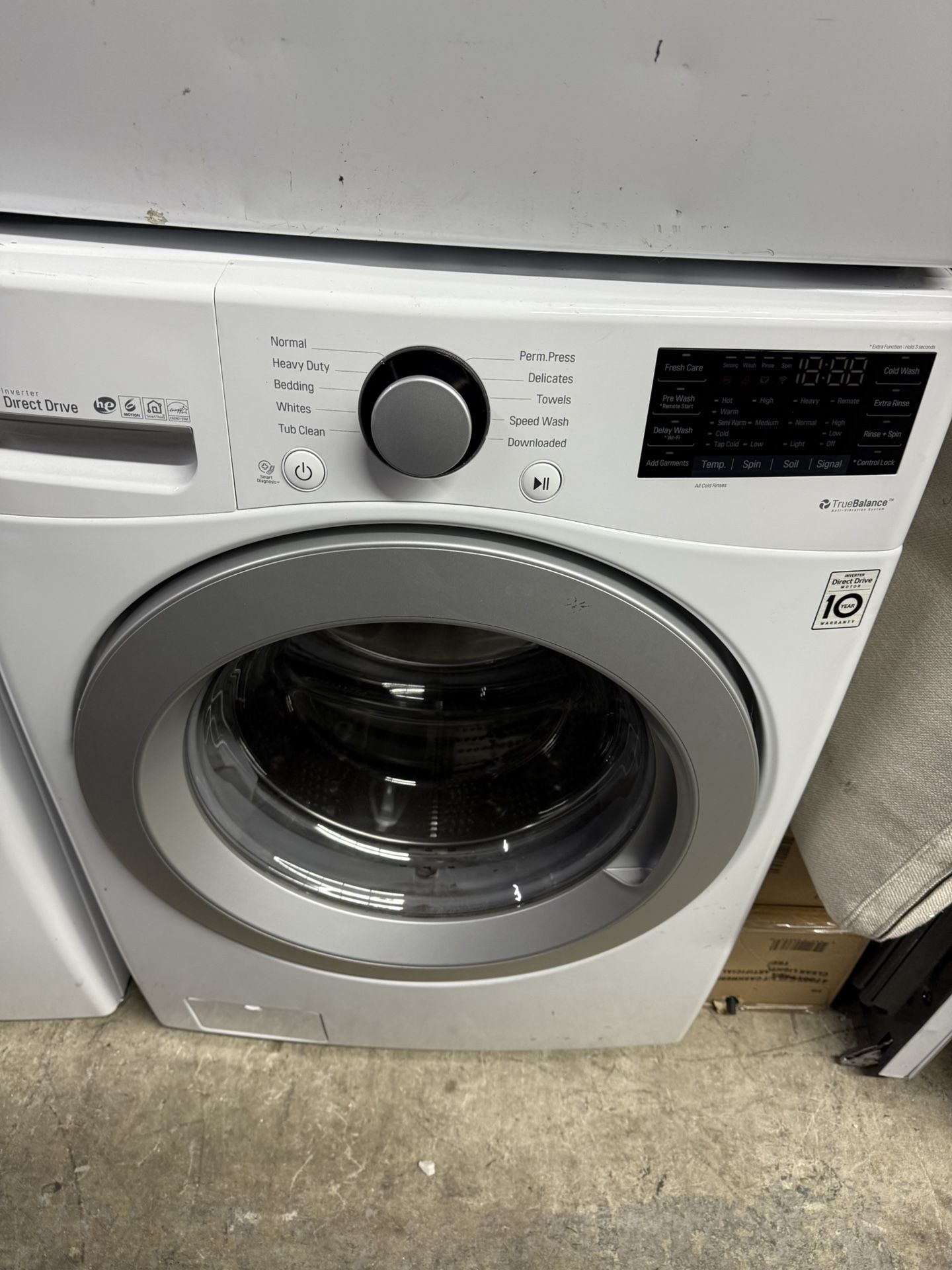 washer front load lg
