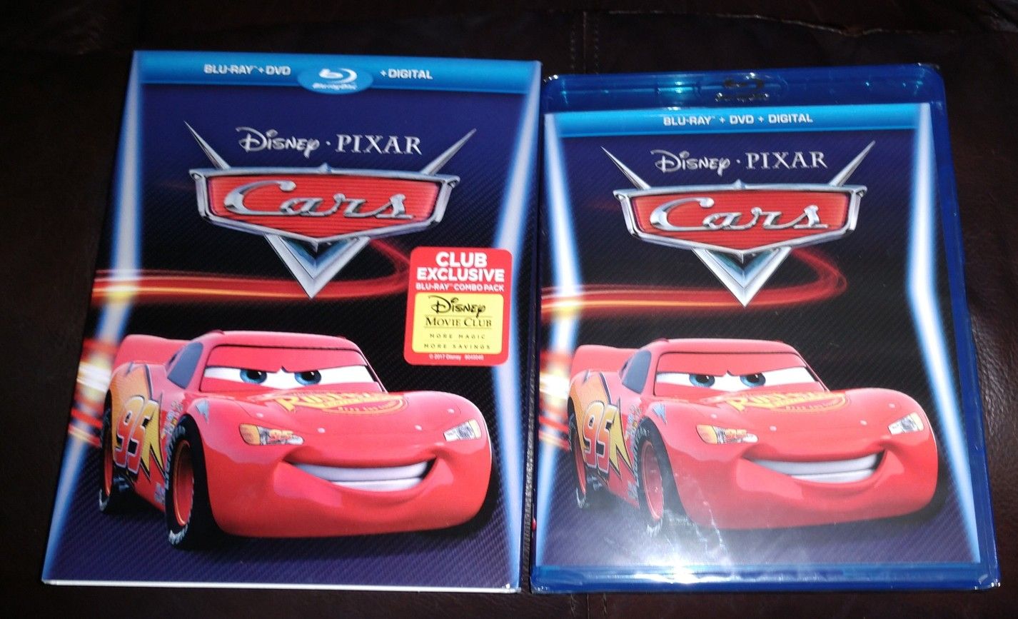 Cars Blu Ray Dvd Digital Disney Movie Club Exclusive For Sale In Midwest City Ok Offerup