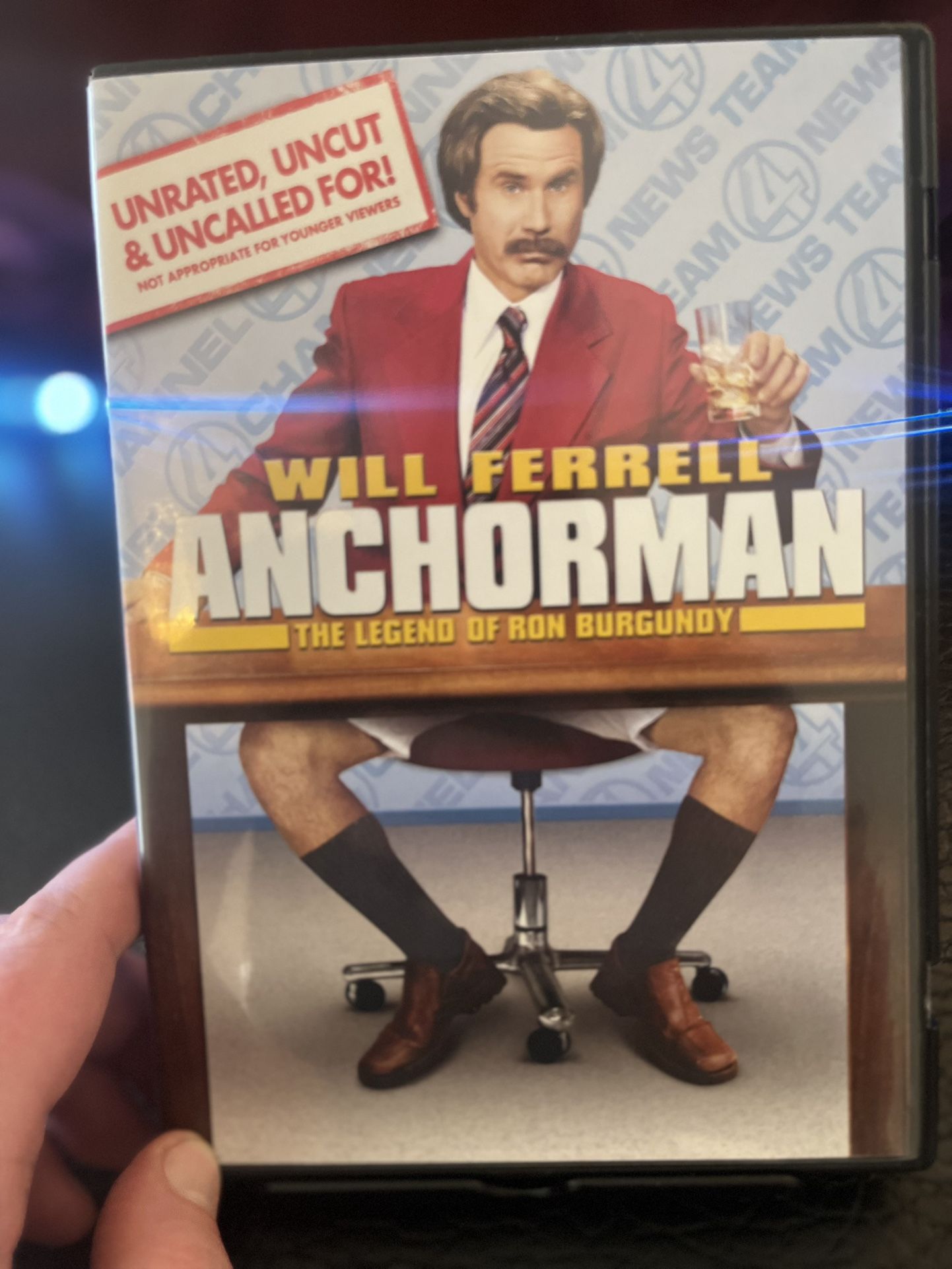 Anchorman: The Legend of Ron Burgundy (DVD, 2004, Extended Edition)
