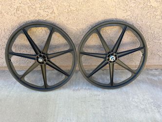 BMX 24 inch Black Skyway Tuff Wheels