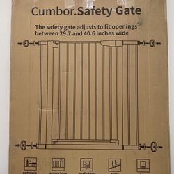 Cumbor 29.7-40.6" Baby Gate, Safety Gate