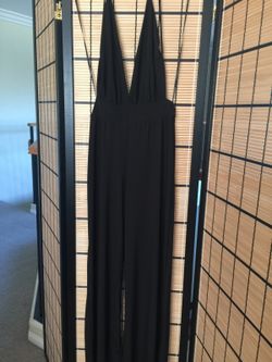 Black and sexy jumpsuit