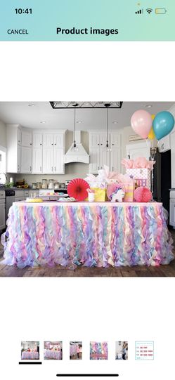 Unicorn Table Skirt