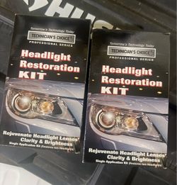 Headlight restoration kit