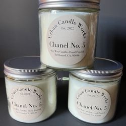 Chanel No.5 Scented Soy Wax Candles (Great Gift Idea)