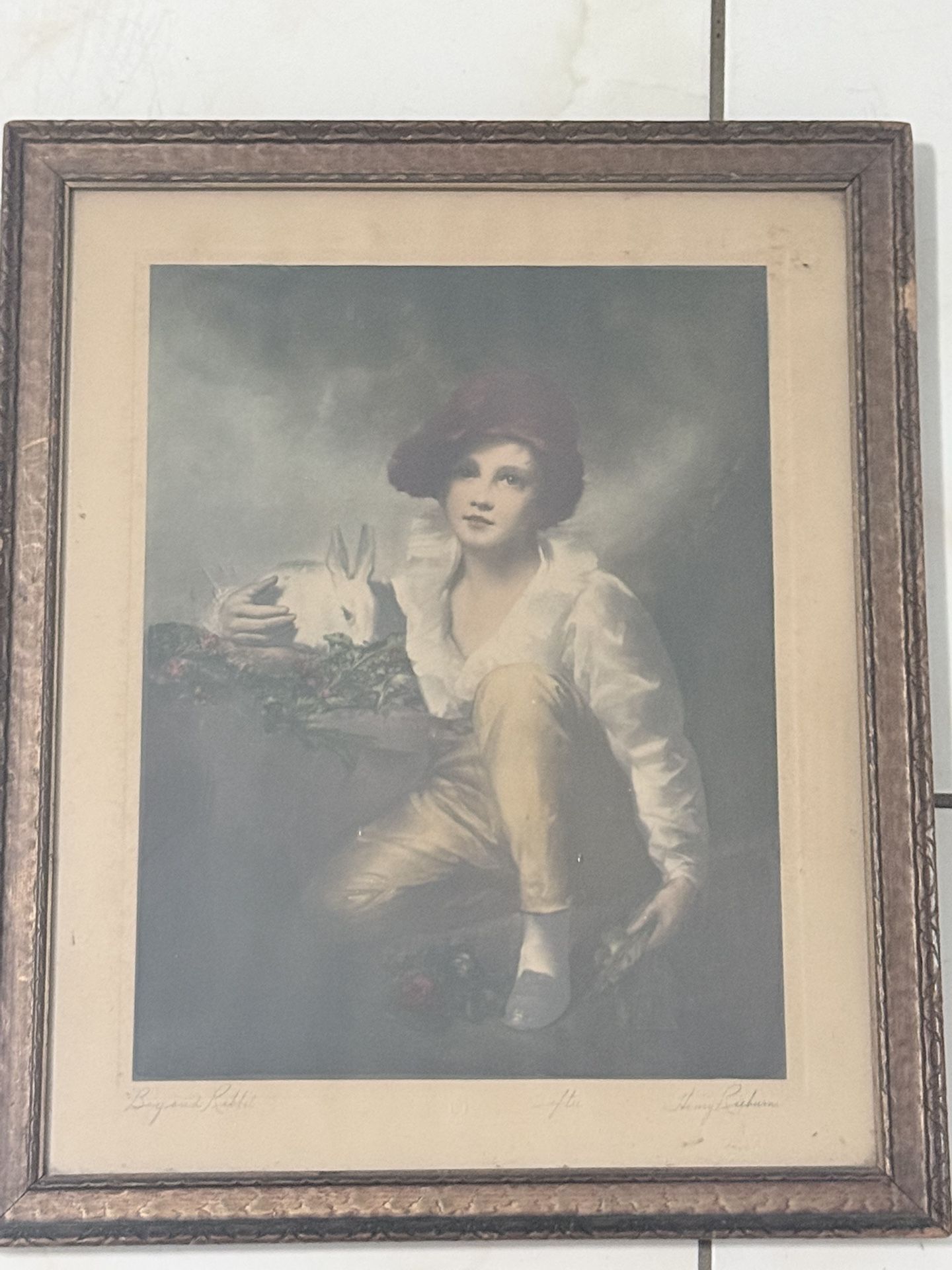 Old Antique Lithography