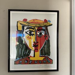 Wall Art - "Woman with Hat" by Picasso