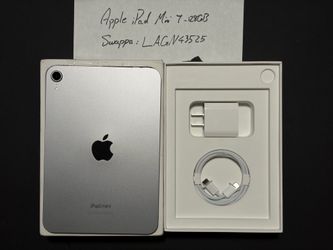 Apple iPad Mini 7th Gen A17 Pro 128GB, Space Gray, WiFi