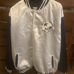 Vintage Dallas Cowboys Satin Jacket XL