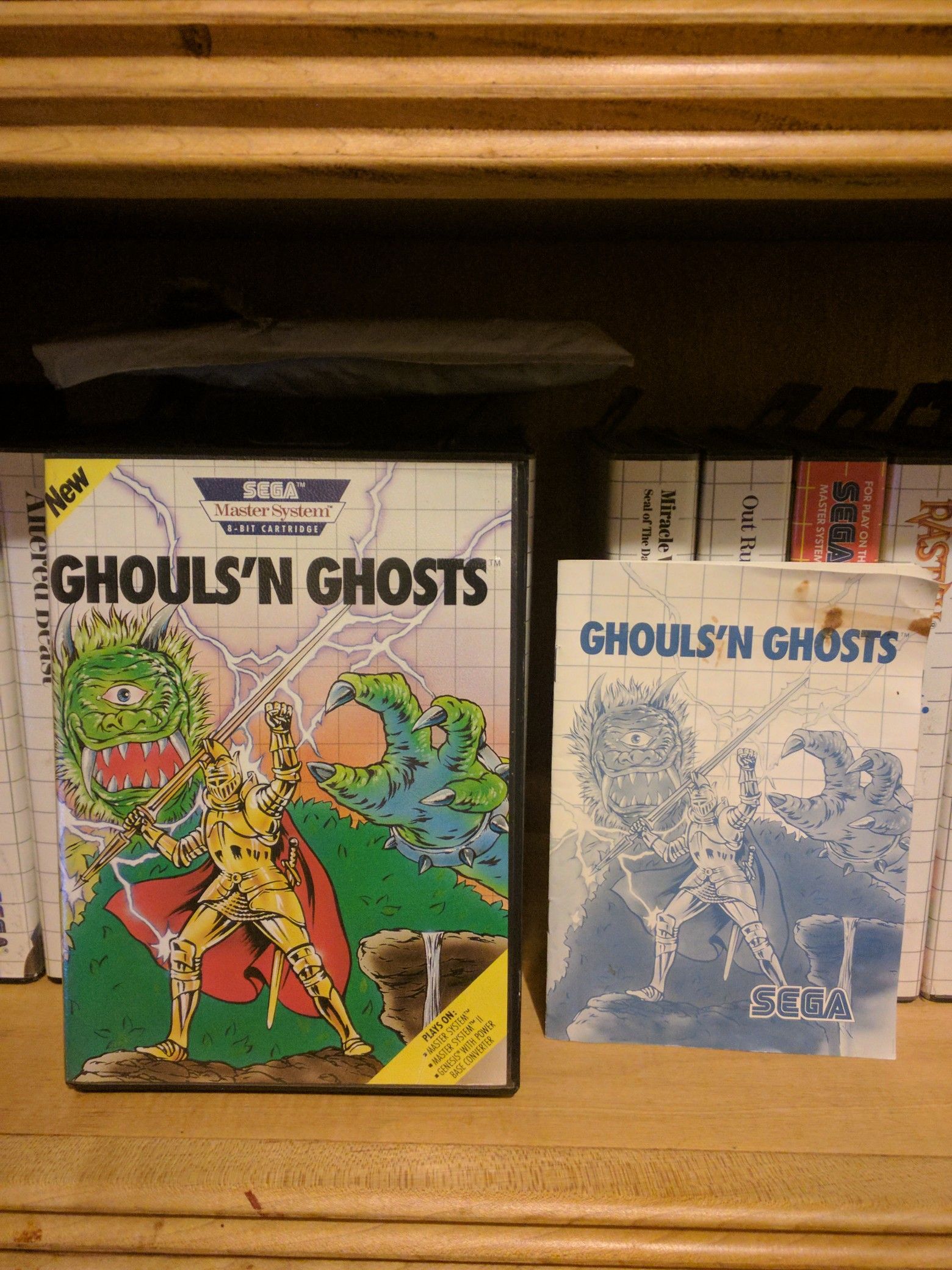 Ghouls N Ghosts Sega Master System