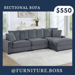 Grey Sectional Sofa - Modern Style Couches Many To Choose From 