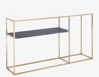Marble console cb2