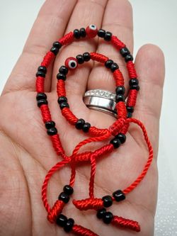 Set 2 Red bracelets protection&good wishes
