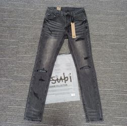Black/grey Ksubi Jeans Size 36