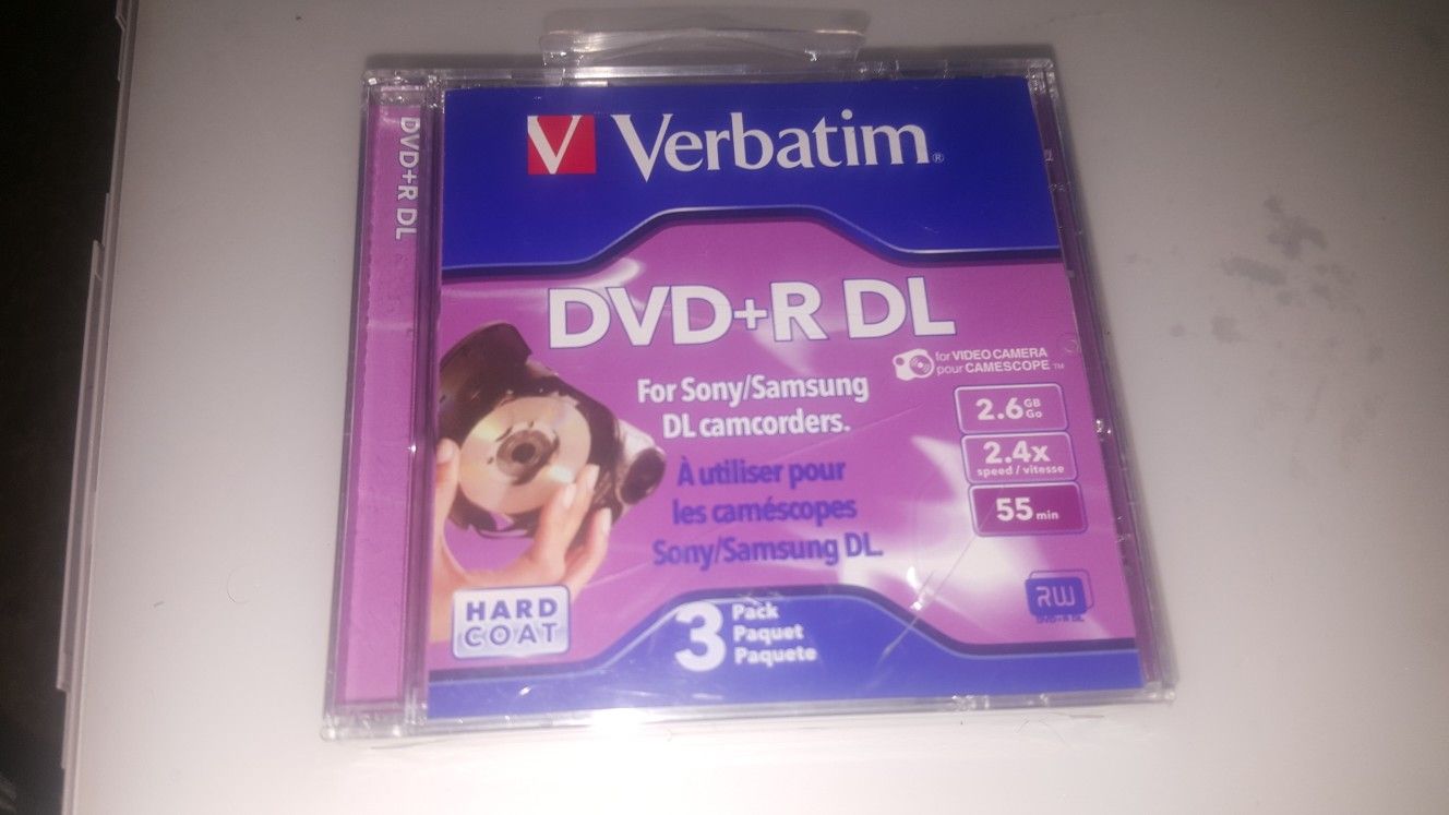DVD+R DL for Sony & Samsung Camcorder