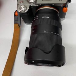 NOT $1  Sony Alpha 7C II camera with a Tamron 28-200mm f/2.8-5.6 Di III RXD lens attached