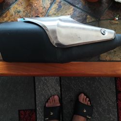 Motorcycle Muffler For A CB Hornet