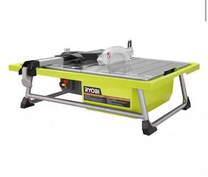 RYOBI 4.8 -Amps 7 in. Blade Corded Tabletop Wet Tile Saw