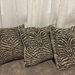 Stanton accent pillows- like new 20  X  20”