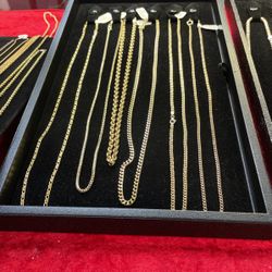 Gold Chains And Bracelets