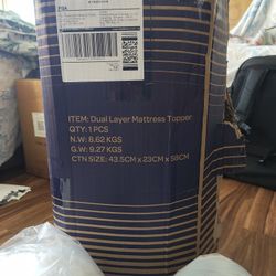 OhGeni Brand Dual Layer Mattress Topper