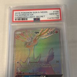 Psa 10 Xerneas GX 139 (Pop 100)