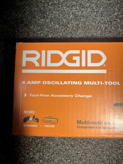 RIGID • BRAND NEW • Oscillating Tool