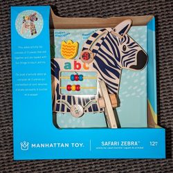 Brand New Manhattan Toy Zebra 