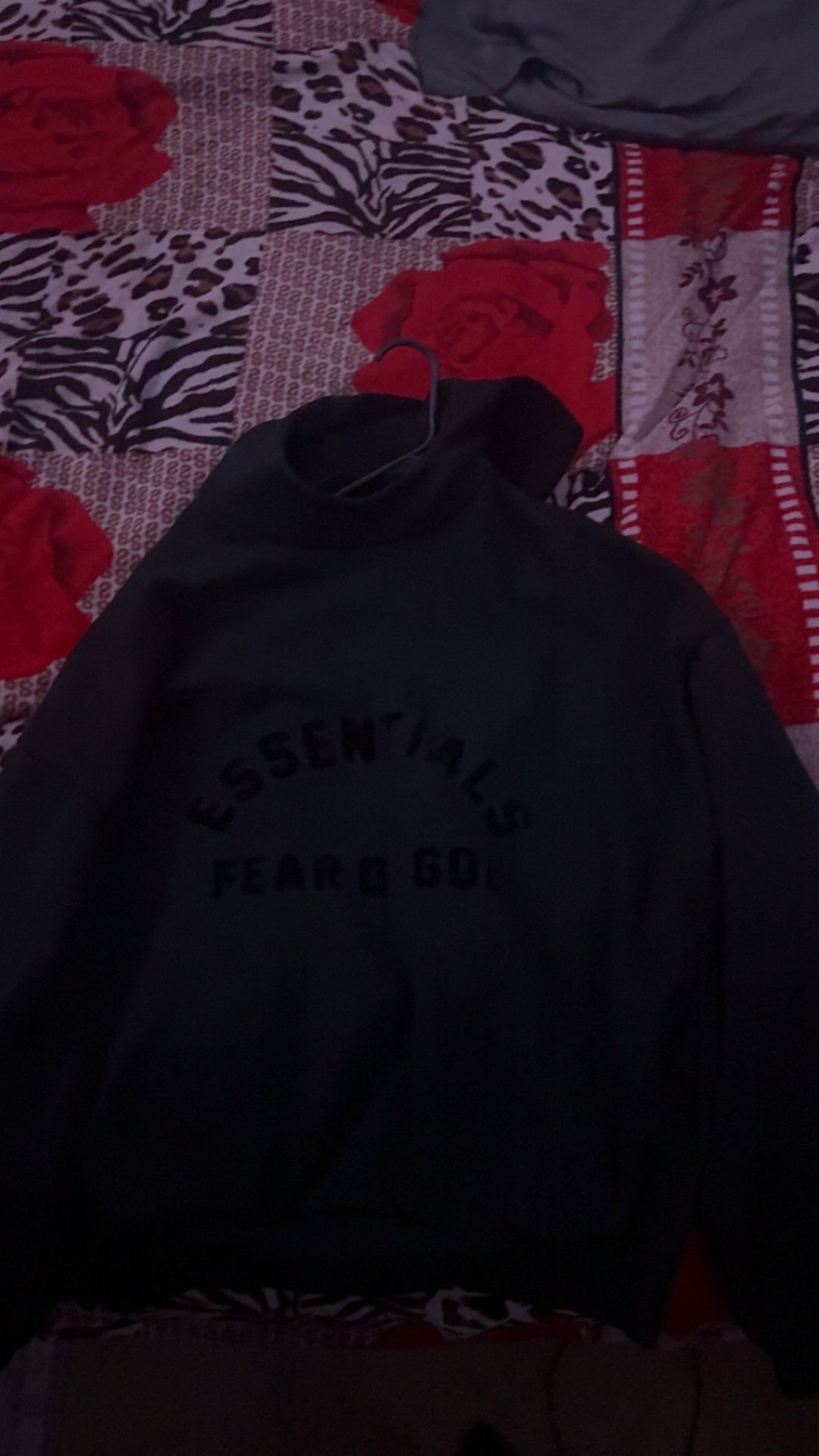 Fear Of God Essentials Nylon Fleece Hoodie