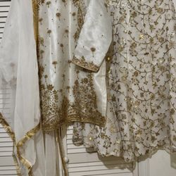 Formal Sharara Dress 