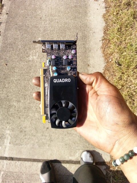 Nvidia Quadro Video Card 2g Ddr5
