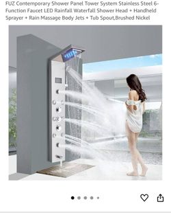 Luxury LED Shower Panel – Brand New!