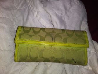Coach wallet