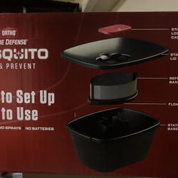Controls Mosquitoes and Larvae, Silent, Easy-to-Use, Mosquito Killer Protects up to 4,300 sq. ft., 1