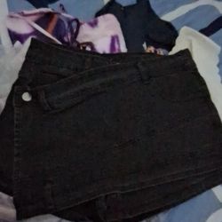 Jean Shorts / Skirt