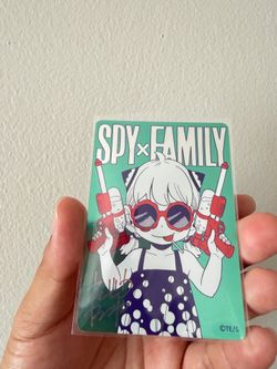Anya forger Spy X Family Natsucomi metallic trading card