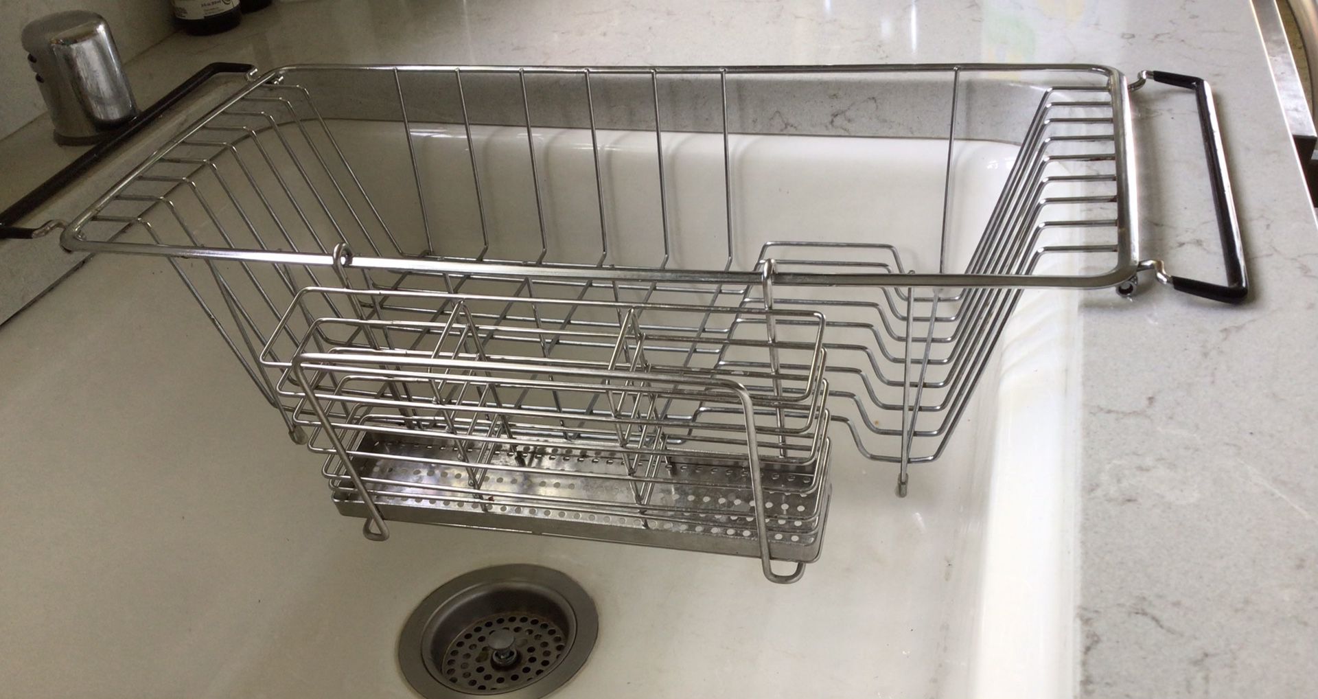 Dish Drainer Over/inside Sink Stainless steel for Sale in Ruston, WA -  OfferUp