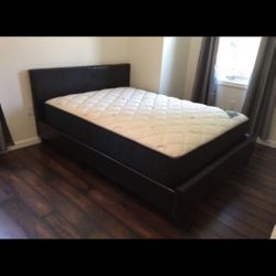 Queen Bed With Mattress