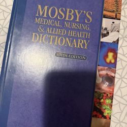 Mosby’s Dictionary 
