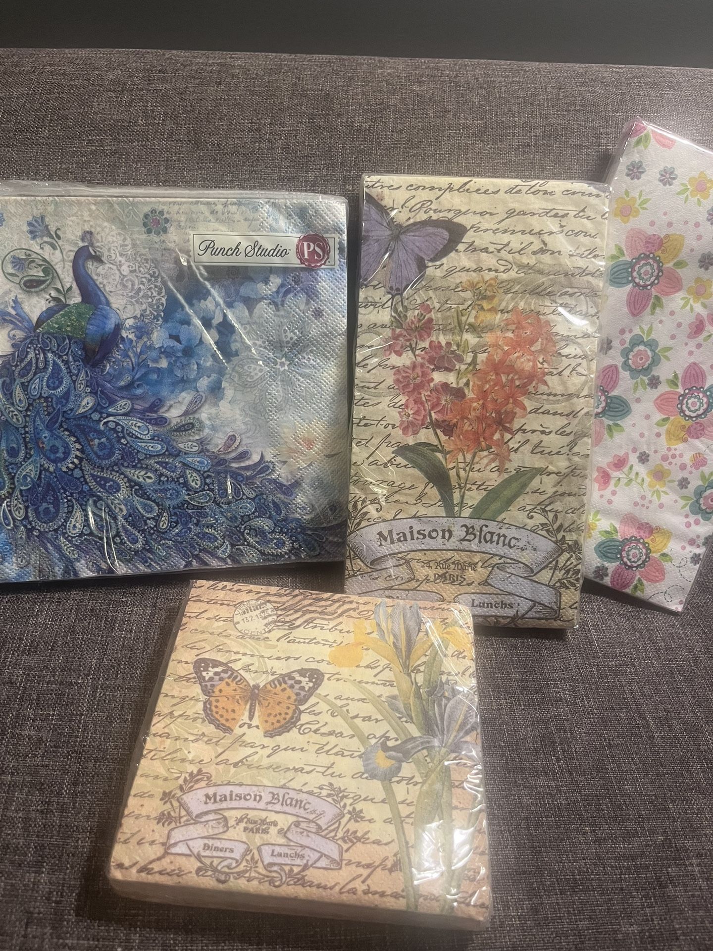 Decorative Napkins For Découpage